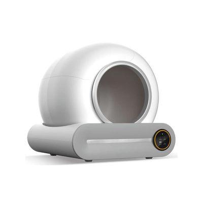 Semi Enclosed Smart Cat Toilet Automatic Pet Smart Self Cleaning Litter Box