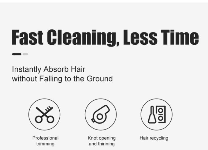 High Power 400W Pet Grooming Machine 4L Hair Removal HEPA Filter Low Noise 0