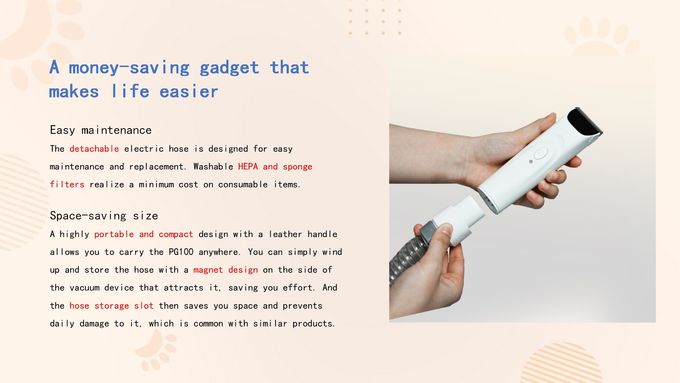Vacuum Brush 5 In 1 Pet Grooming Kit 600W Pet Dryer Blower For Dog And Cat 1