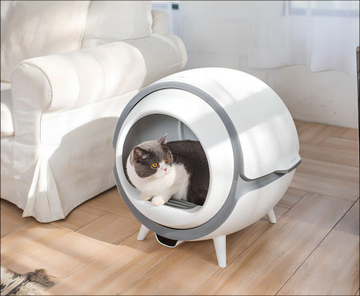 Extra Large Disposable Self Cleaning Auto Cat Litter Box Enclosed For Multiple Cats 0