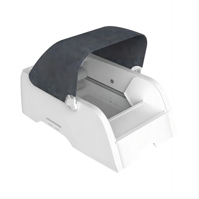 Smart Automatic Cat Litter Box Built In Odor Eliminator Works With Clumping Cat Litter 0